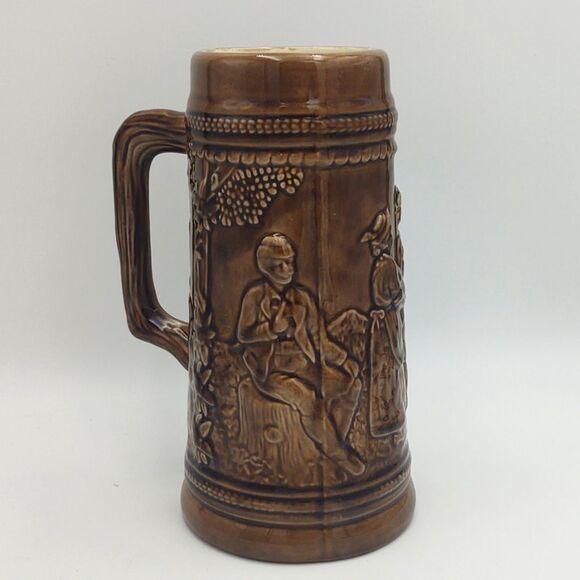 Vintage German Style Hobbiest Beer Stein - Hunting Scene - Picture 4 of 9
